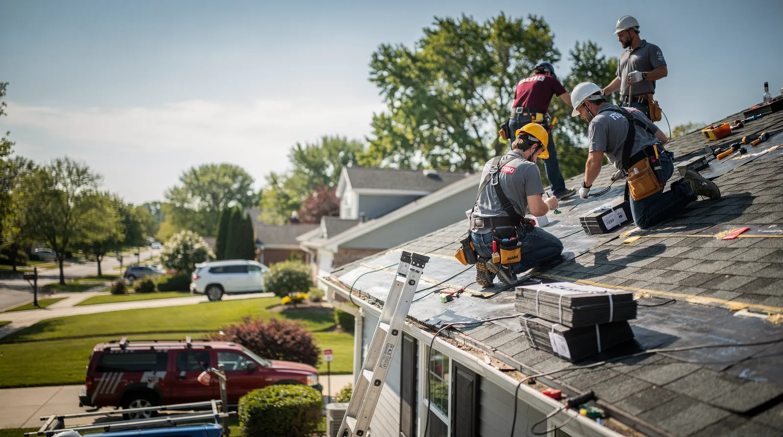 Roof Repair in Clear Lake, WI around you
